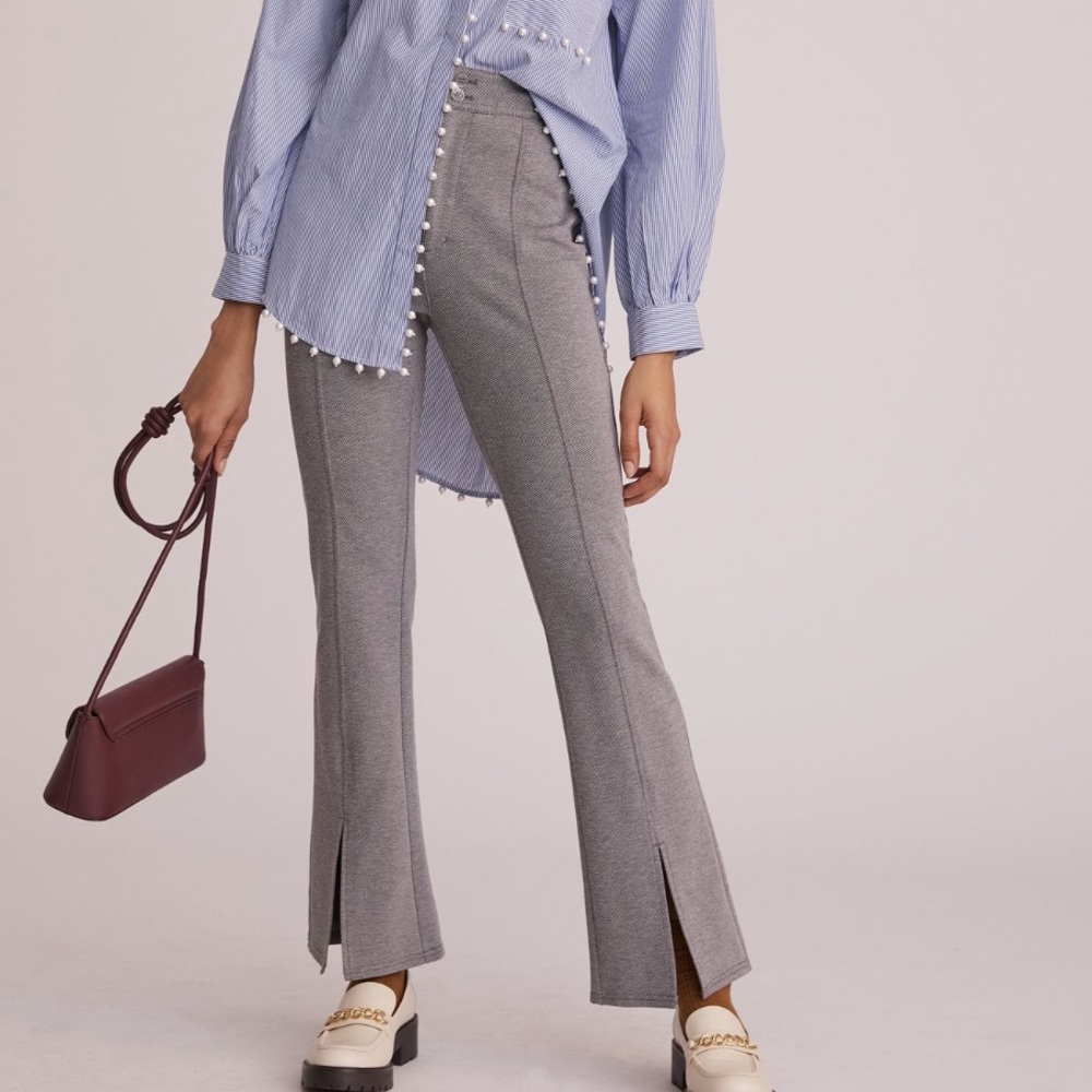 *Anthropologie Maeve Seamed Flare Pants